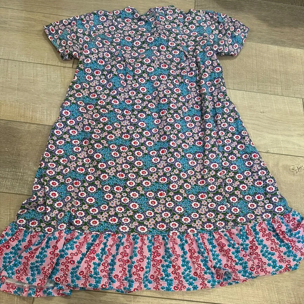 FLIT & FLITTER GIRLS SIZE 12 PURPLE PINK MIDI DRESS